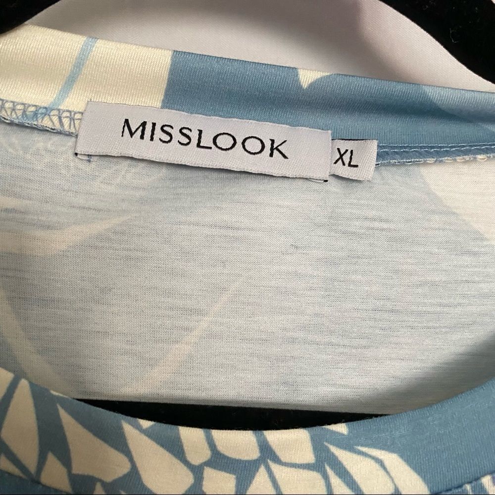 MISSLOOK COLOR COTTON-BLEND VINTAGE SHIRTS - Picture 3 of 6